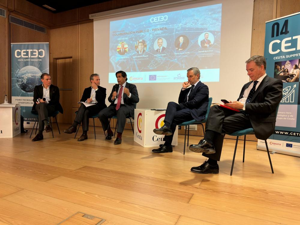 Juan Bravo destaca en el 'Ceuta Innovation Summit' la importancia de aprovechar los fondos europeos y la colaboración público-privada en la innovación
FOTOS