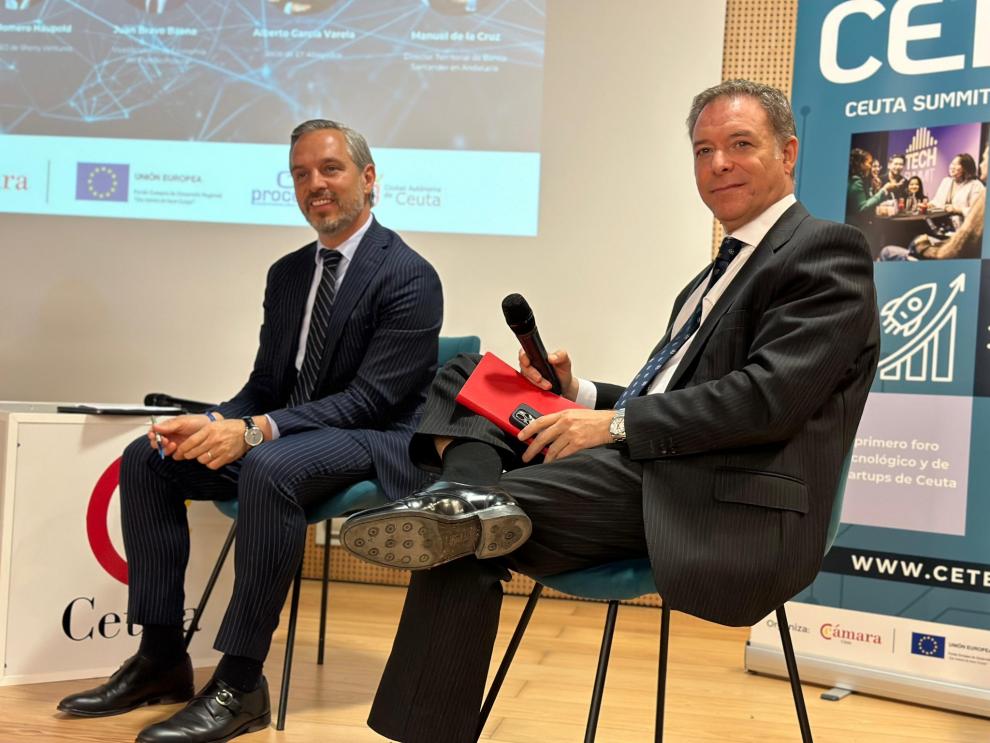 Juan Bravo destaca en el 'Ceuta Innovation Summit' la importancia de aprovechar los fondos europeos y la colaboración público-privada en la innovación FOTOS