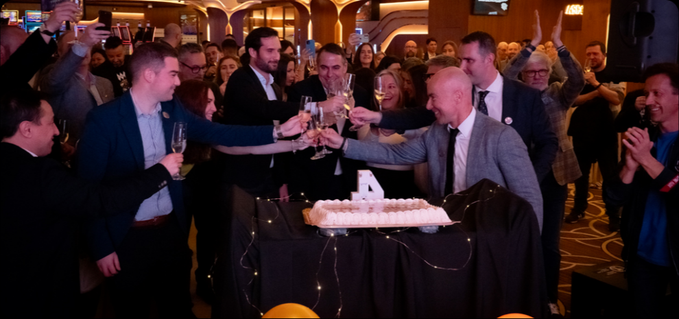 LUCKIA celebra el Cuarto aniversario del Casino de Vigo