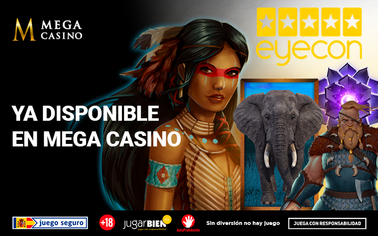MEGA CASINO añade Eyecon como nuevo proveedor de juegos en España