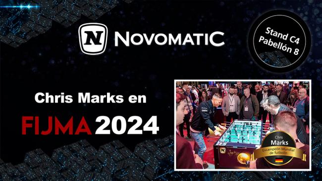 NOVOMATIC Spain desea a TODOS unos magníficos días de feria  VEAN ALGUNAS DE SUS SORPRESAS