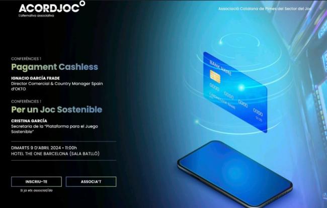 OKTO con Ignacio Frade, ponente en el evento de Acordjoc sobre Pagos sin Efectivo en la operación de máquinas de hostelería