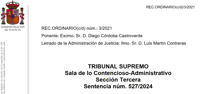 LEY DEL JUEGO, GARZÓN, TRIBUNAL SUPREMO, SENTENCIA