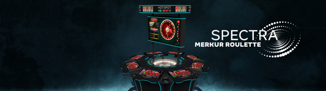 Presentamos en vídeo la nueva ruleta SPECTRA de MERKUR: una experiencia de juego única