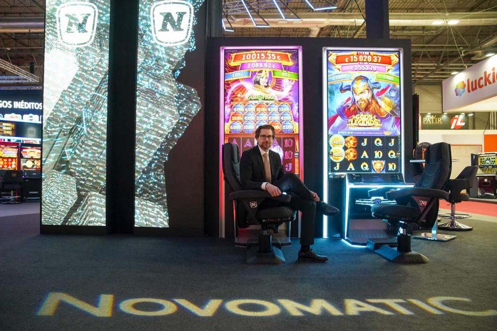  Las numerosas novedades con las que NOVOMATIC cautiva en FIJMA