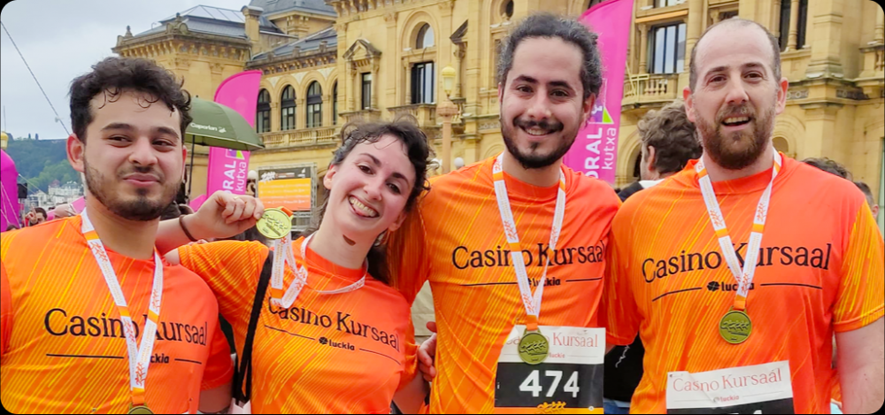 15ª carrera de Empresas de San Sebastián: Luckia Gaming Group promueve una vida saludable
