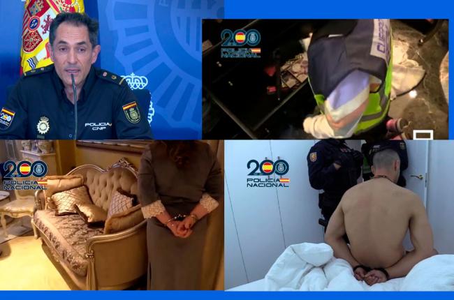 DAVID CALVETE presenta en una multitudinaria rueda de prensa el golpe a la banda del 'tocomocho'
VÍDEO