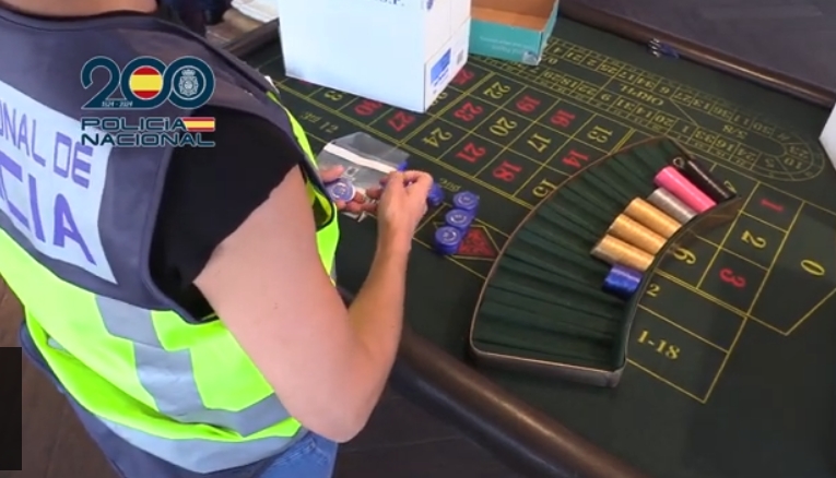 Desmantelado un Casino itinerante ilegal que operaba en Mallorca VEAN EL VÍDEO