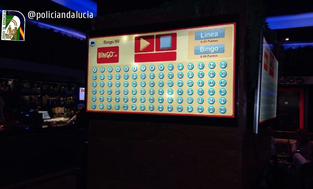 Desmantelan un Bingo ilegal en un bar de Málaga con 100 Participantes y cuantiosos premios