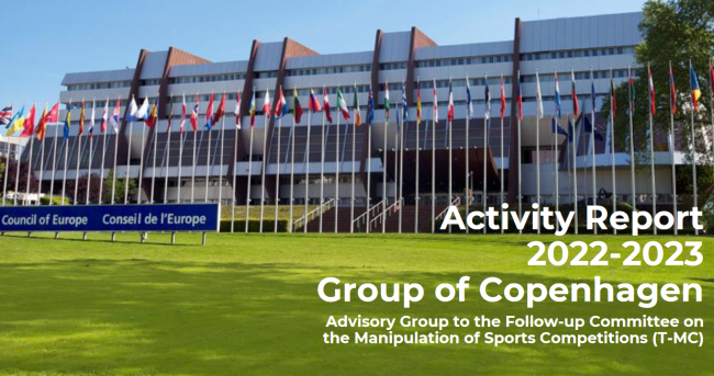 El Grupo de Copenhague publica su informe de actividad 2022-2023, resaltando el aumento de alertas por amaños en competiciones deportivas