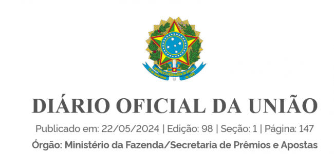 BRAZIL, Ministry of Finance, gambling, PRIVATE LOTTERIES