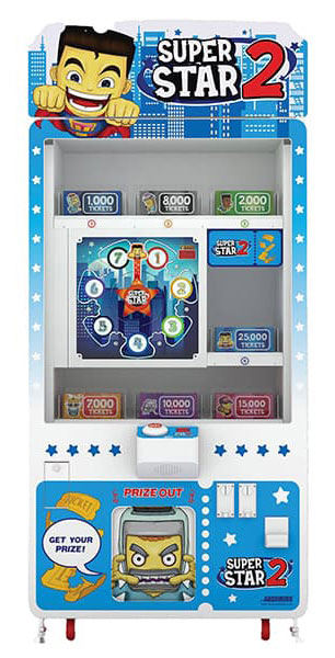 MGA INDUSTRIAL presenta la Super Star 2 de Andamiro: La emocionante máquina de Premio Directo con Juego de Habilidad
