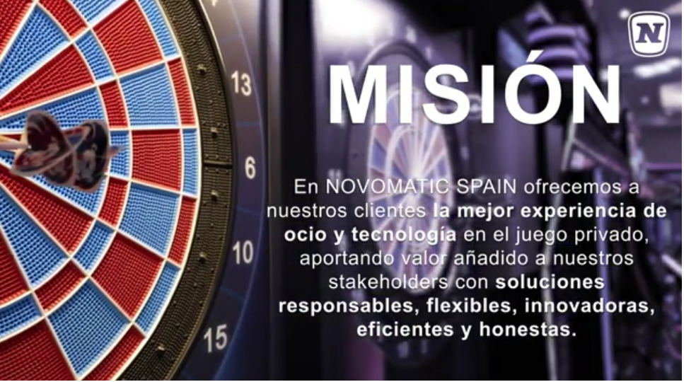 NOVOMATIC Spain Presenta su Misión, Visión y Valores
VEAN EL VÍDEO