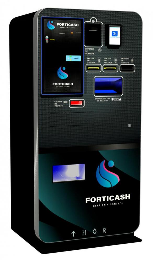 Publicamos el contacto de MGA Industrial para los muchos interesados en la nueva máquina de gestión de pagos FORTICASH