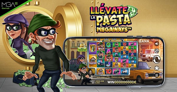 Risas y Robos con Llévate la Pasta Megaways de MGA Games