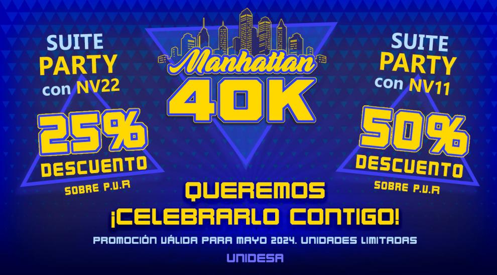 UNIDESA celebra la venta de 40.000 unidades de MANHATTAN con promociones exclusivas en FIJMA
¡AQUÍ ESTÁN!
