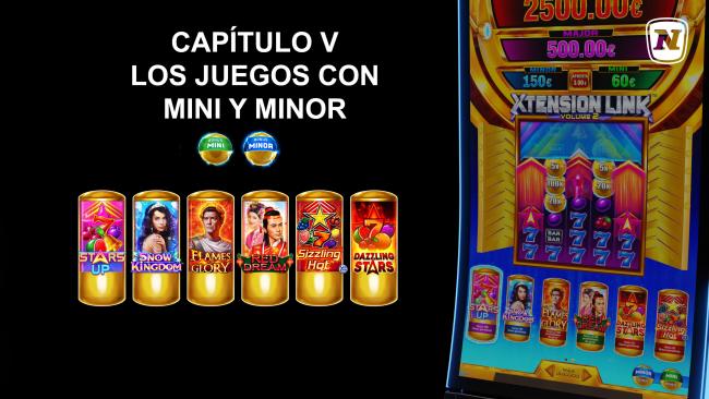 XTENSION LINK VOLUME 2 CAPÍTULO V: LOS JUEGOS CON MINI Y MINOR NOVOMATIC SPAIN
VÍDEO