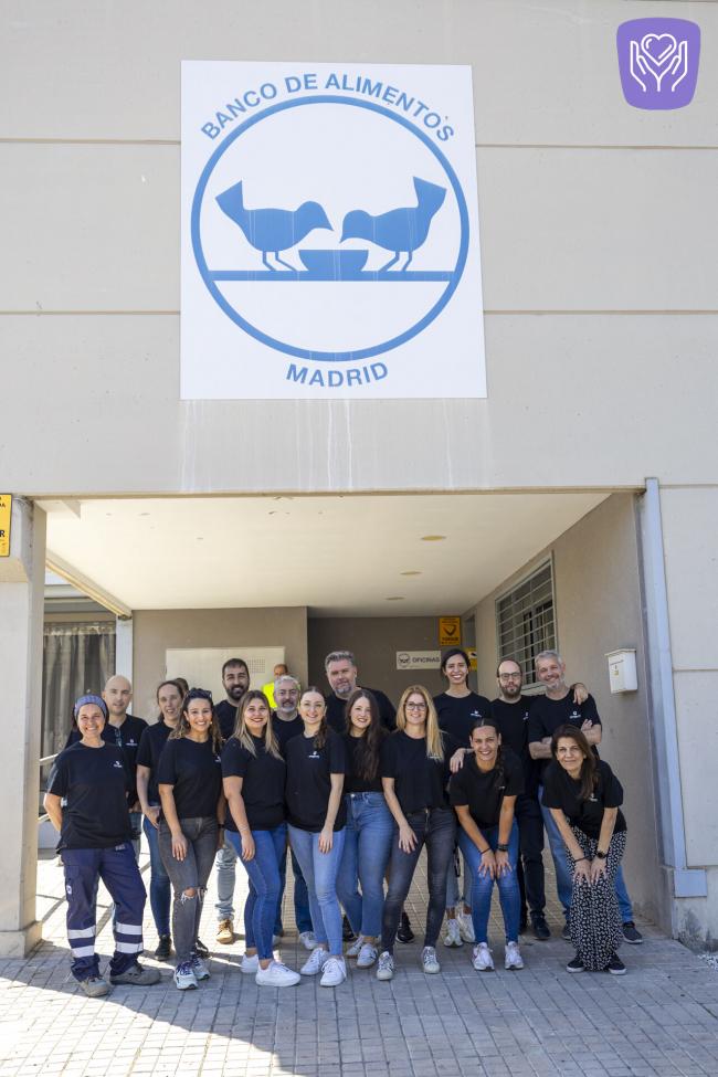  Jornada Solidaria con el Banco de Alimentos de Madrid de NOVOMATIC SPAIN con Olga Rodrigo a la cabeza FOTOS