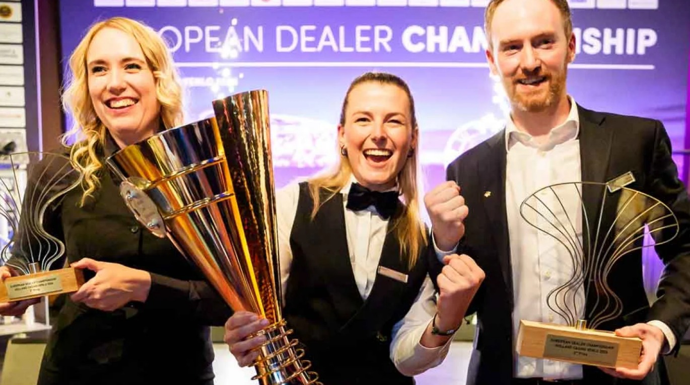 ECA anuncia a los ganadores de 2024 del Campeonato Europeo de Crupieres organizado por el Holland Casino Venlo