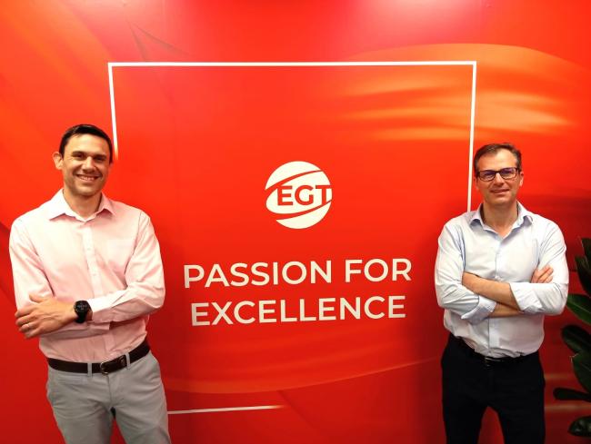EGT y su director general en España Alejandro Mosquera, patrocinador del Congreso de ANESAR y firme apoyo de los Salones de Juego 