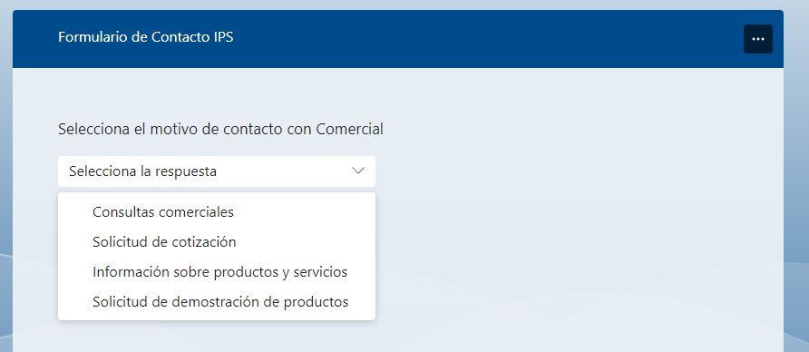 IPS hacia la excelencia total: lanza un nuevo Formulario de Contacto para mejorar la atención al cliente