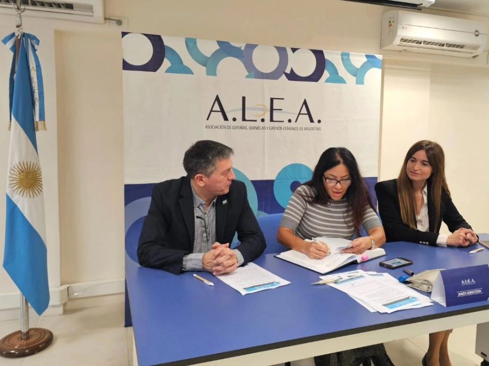 Ida López, nombrada Presidenta de la Asociación de Loterías Estatales Argentinas