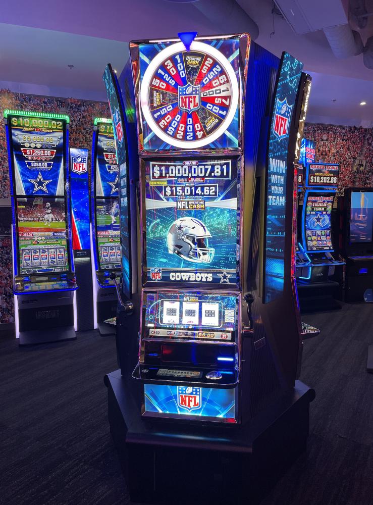 Impresionante despliege de Aristocrat Gaming™ en el estadio de los Dallas Cowboys 
VÍDEO y FOTOS