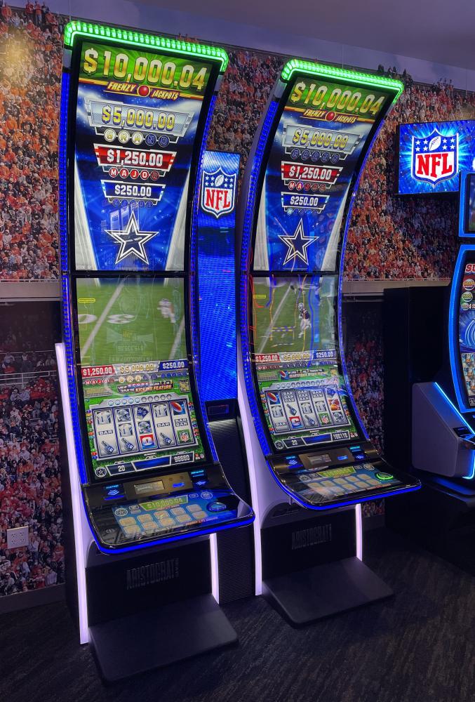 Impresionante despliege de Aristocrat Gaming™ en el estadio de los Dallas Cowboys 
VÍDEO y FOTOS