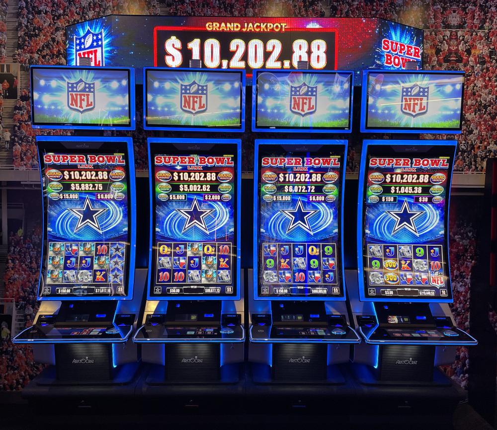 Impresionante despliege de Aristocrat Gaming™ en el estadio de los Dallas Cowboys 
VÍDEO y FOTOS
