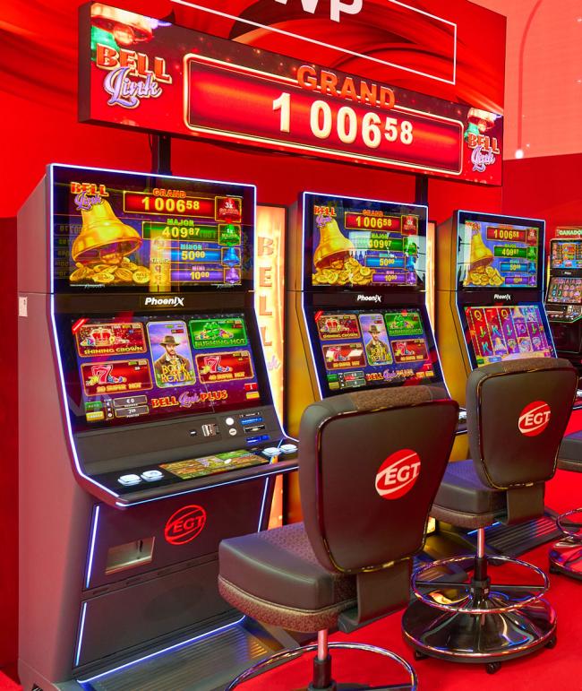 SALONES DE JUEGO, EGT