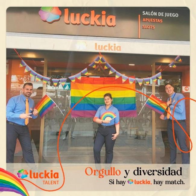 LUCKIA se une a la celebración del Orgullo