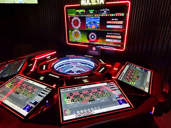 La ruleta EVOLUTION encabeza el ranking de mayor recaudación de las ruletas de Cataluña