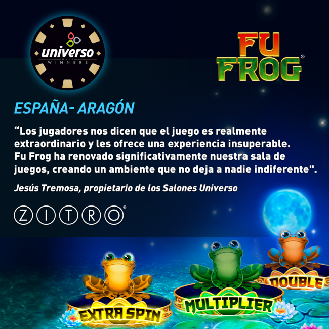 Las Fu Frog de ZITRO también revolucionan los Salones Universo de Aragón