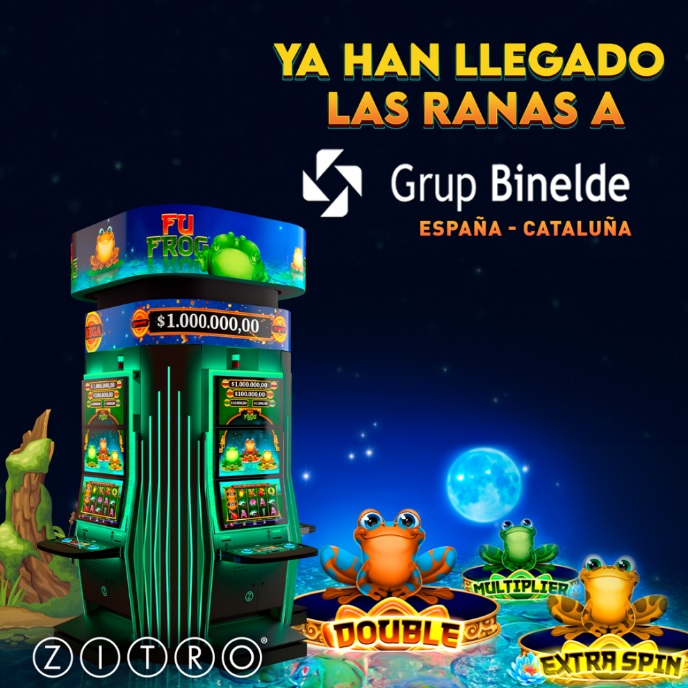 Las RANITAS de ZITRO triunfan en las salas del Grupo BINELDE