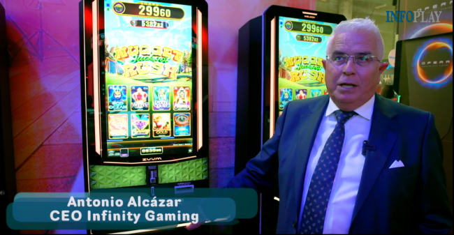 SALONES DE JUEGO, BINGOS, INFINITY GAMING, ANTONIO ALCÁZAR