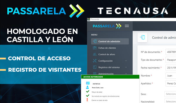 PASSARELA DE TECNAUSA HOMOLOGADO ¡YA! EN CASTILLA Y LEÓN
