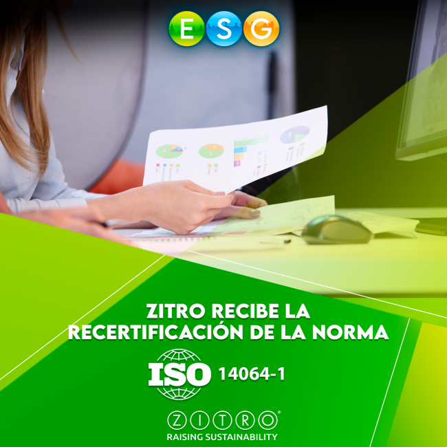 ¡CERTIFICADO!: Zitro renueva su compromiso con el medio ambiente