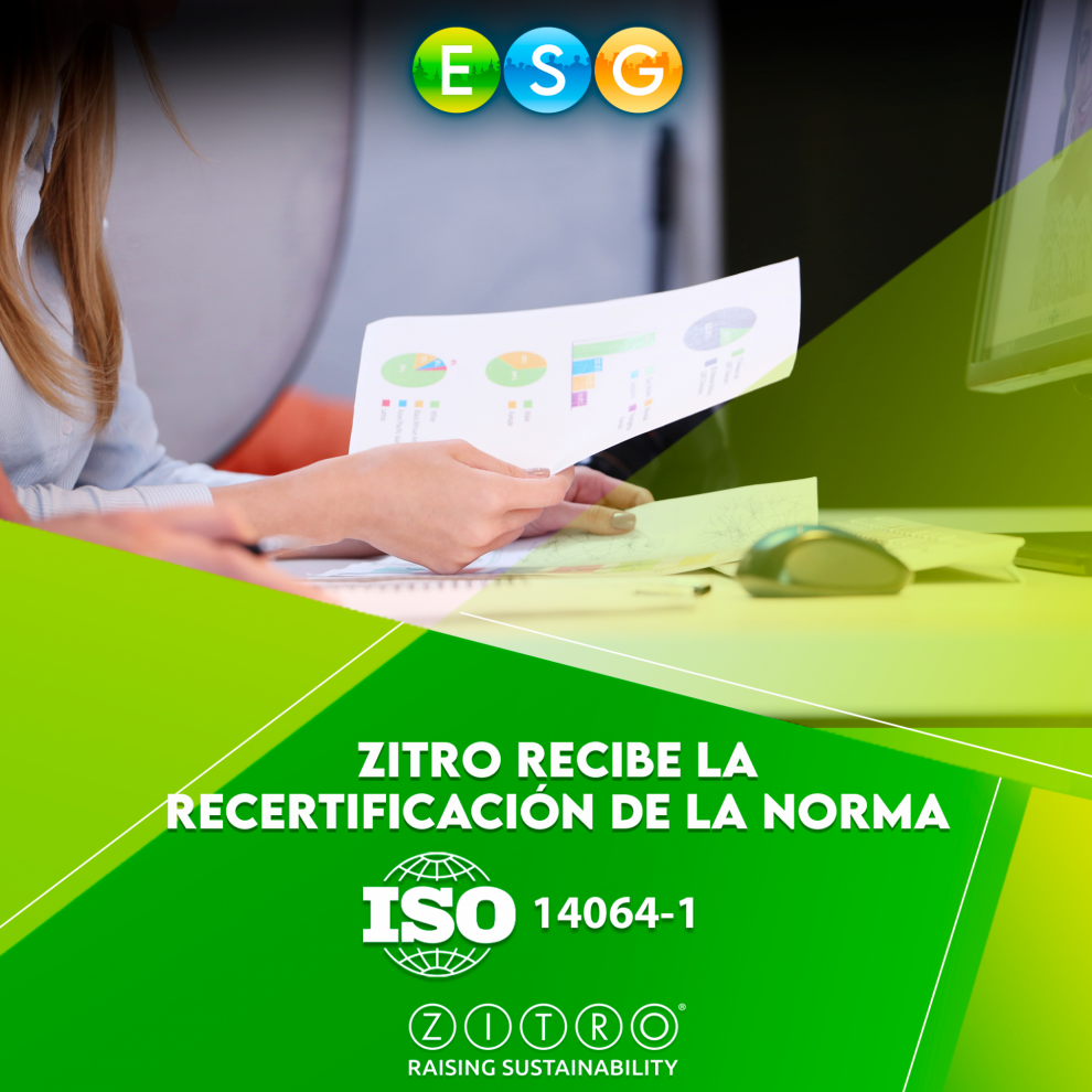 ¡CERTIFICADO!: Zitro renueva su compromiso con el medio ambiente
