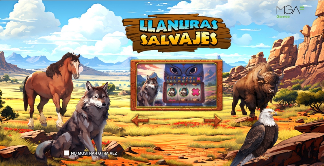 Cabalga por Llanuras Salvajes, otro exitoso videobingo de MGA GAMES VÍDEO
