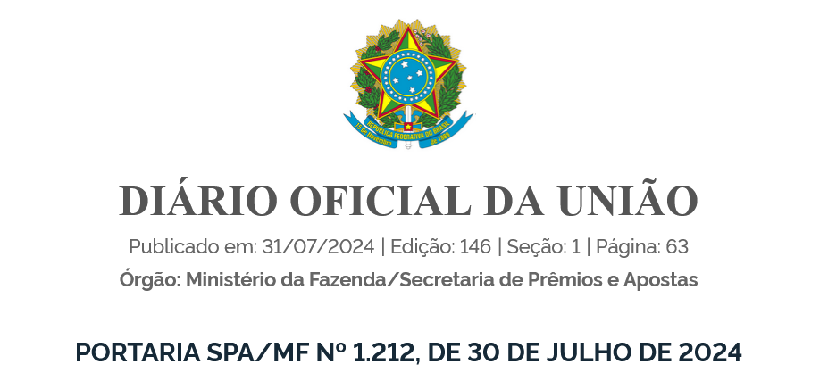 BRAZIL: The Ministry of Finance establishes how betting operators must collect the amounts for social purposes
