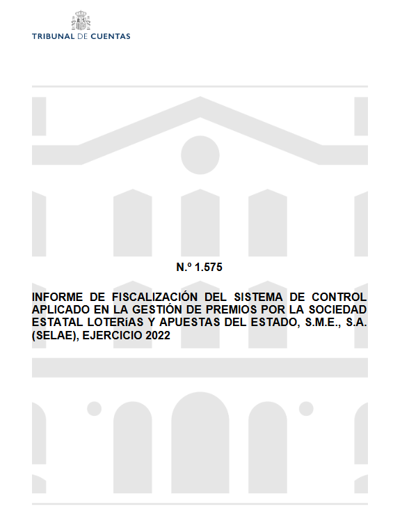 El Tribunal de Cuentas exige a SELAE proceder 