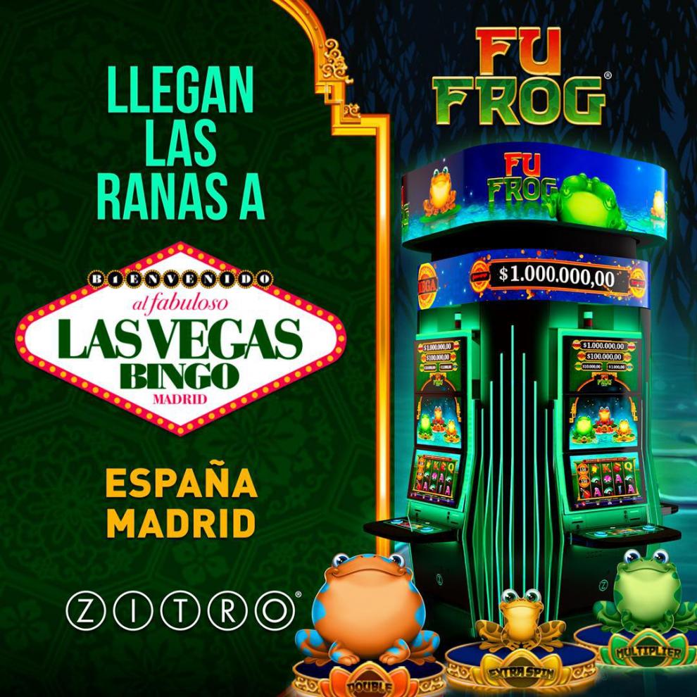 Fu Frog de Zitro: ¡las ranitas más traviesas han llegado a Bingo Las Vegas!