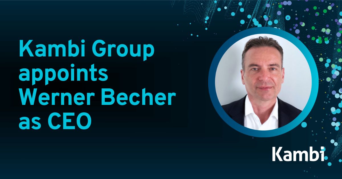 Kambi Group nombra a Werner Becher (ex Sportradar) como nuevo CEO