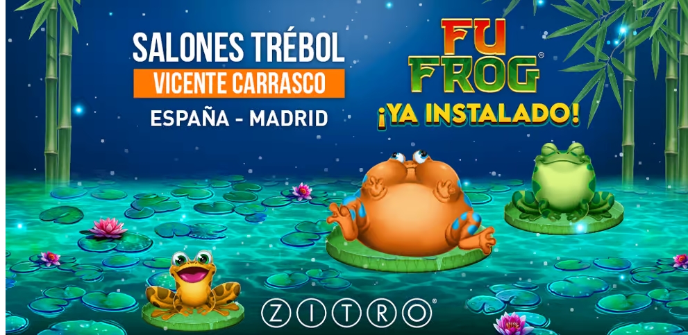 LAS RANAS DE FU FROG YA CAUTIVAN EN LOS SALONES TRÉBOL