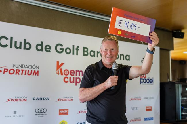 La IV edición de la Koeman Cup by Fundación Sportium consigue recaudar más de 41.000 €