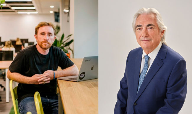 Manuel Lao Compite con Sacha Michaud, Fundador de Glovo, en el Sector de la Alimentación y la Hostelería