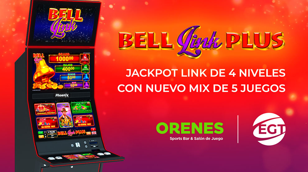 ORENES Sports Bar & Salón de Juego ya cuentan con Bell Link Plus el nuevo éxito de EGT