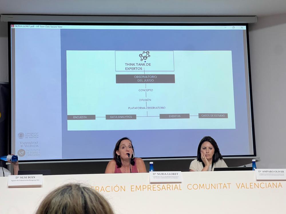 Se presenta en la CEV el I Observatorio del Juego de la Comunitat Valenciana
(COMUNICADO OFICIAL)
FOTOS