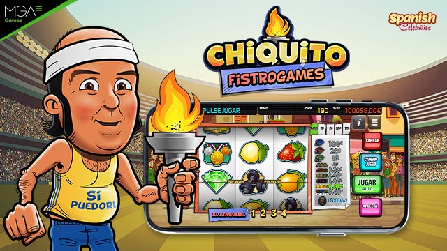 VÍDEO Vuelve la fiebre olímpica: Chiquito Fistrogames, la nueva slot de alta recaudación de MGA GAMES