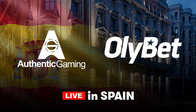 Authentic Gaming and OlyBet Go Live in Spain